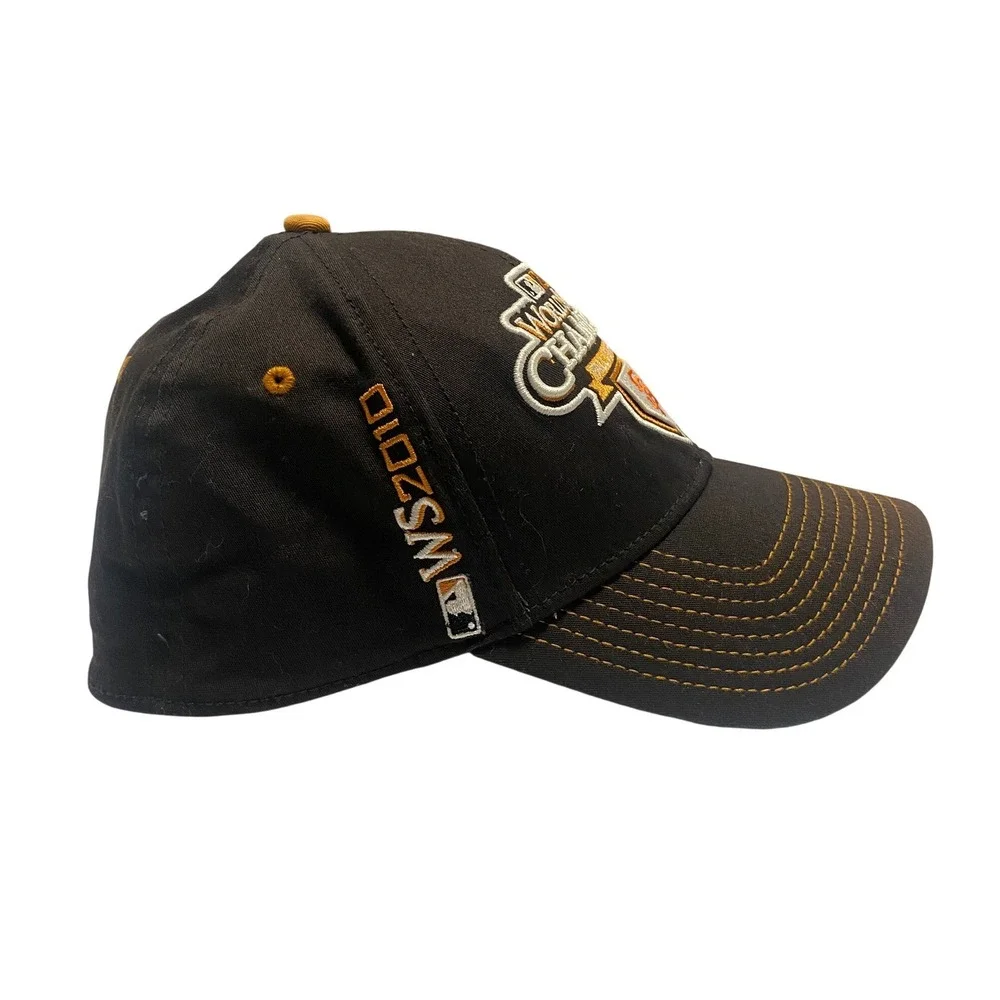 New Era San Francisco‎ Giants 2010 World Series Champions Hat 39THIRTY Black Cap